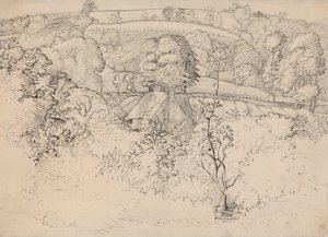 Le cottage primitif, Shoreham - Samuel Palmer